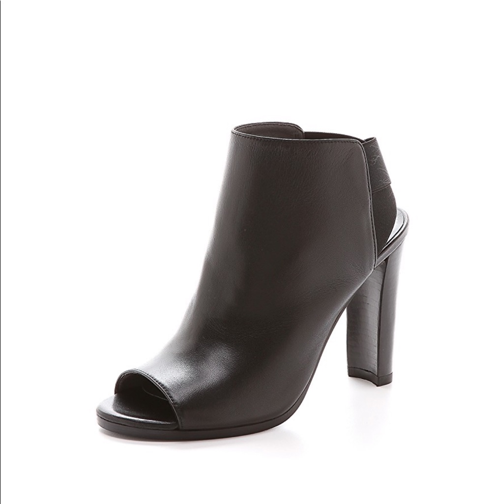 Stuart Weitzman Here It Is Open Toe Booties